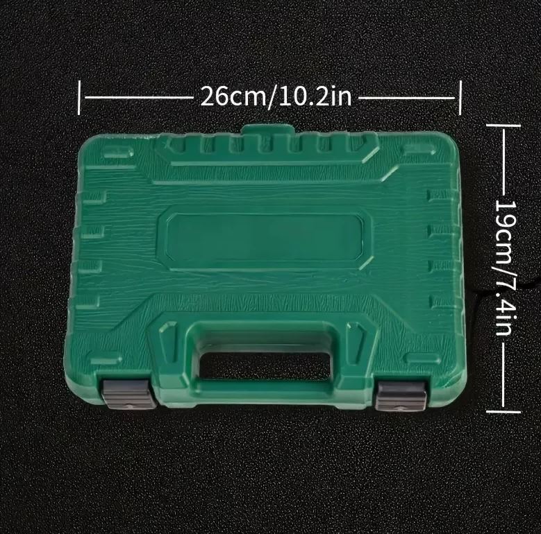 Juego de copas y puntas de 53 piezas